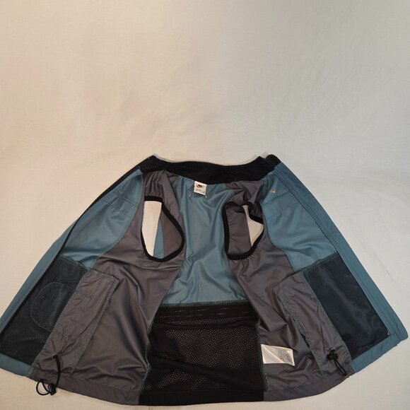 Vintage NIKE Gorpcore Y2K Retro UNISEX Reflective Green/Gray Zip Up Vest Size M. - Picture 10 of 16